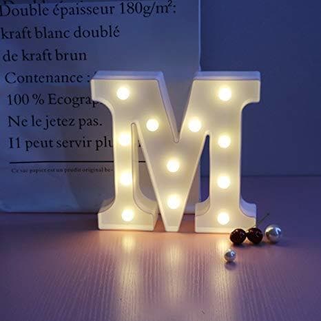 Home DON LETRA Letras Luminosas Decorativas con Luces LED