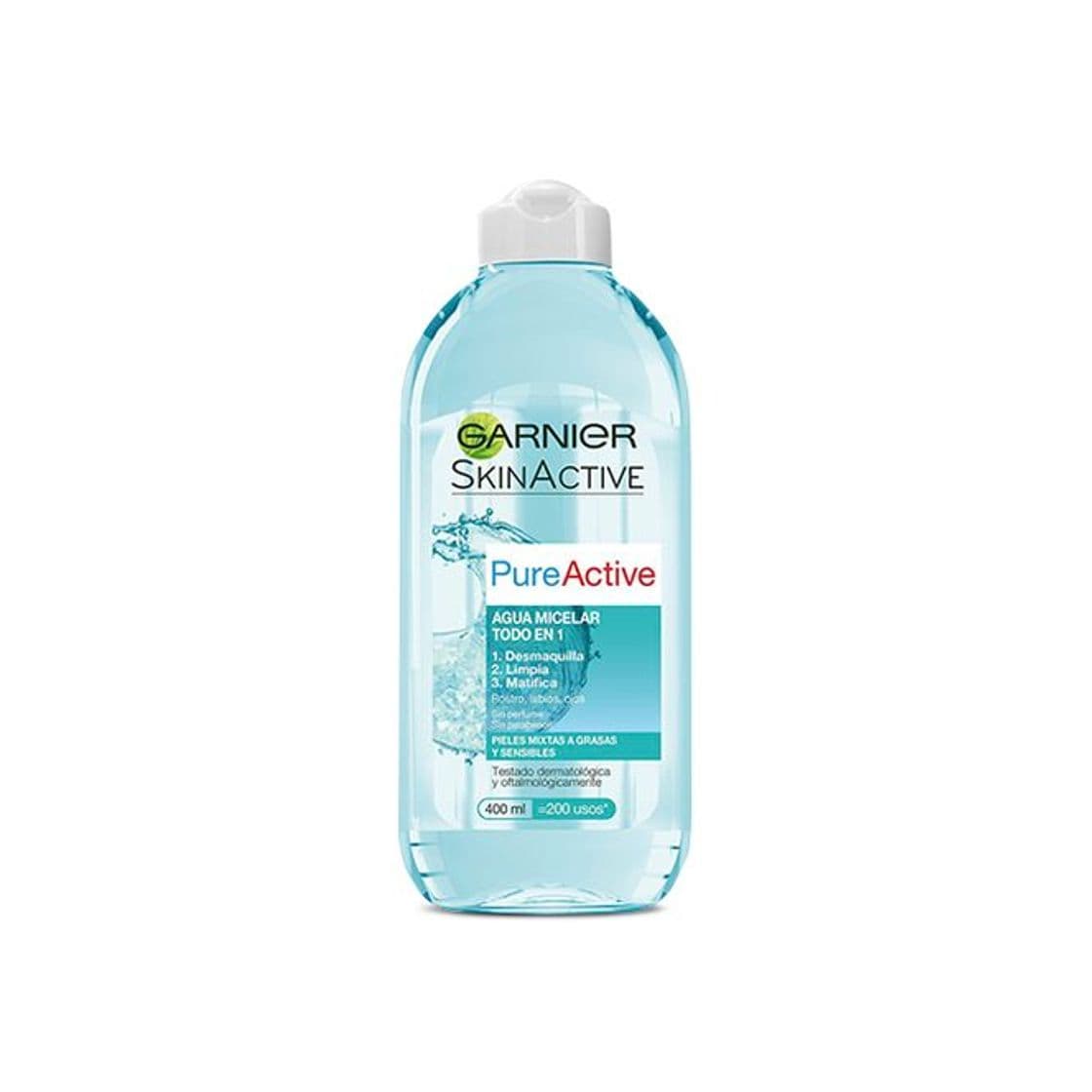 Producto Garnier Skin Active Pure Active Mat Control Agua Micelar 