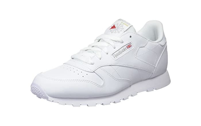 Moda Reebok Classic Leather, Zapatillas de Running Niños, Blanco