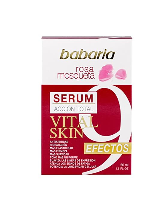 Product Babaria Serum Facial 9 Efectos Vital Skin Acción Total