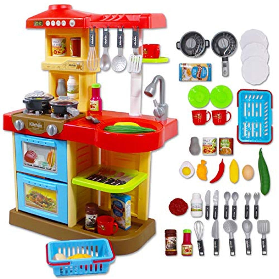 Producto deAO Cocinita de Juguete Mi Little Chef con 30 Accesorios Incluidos