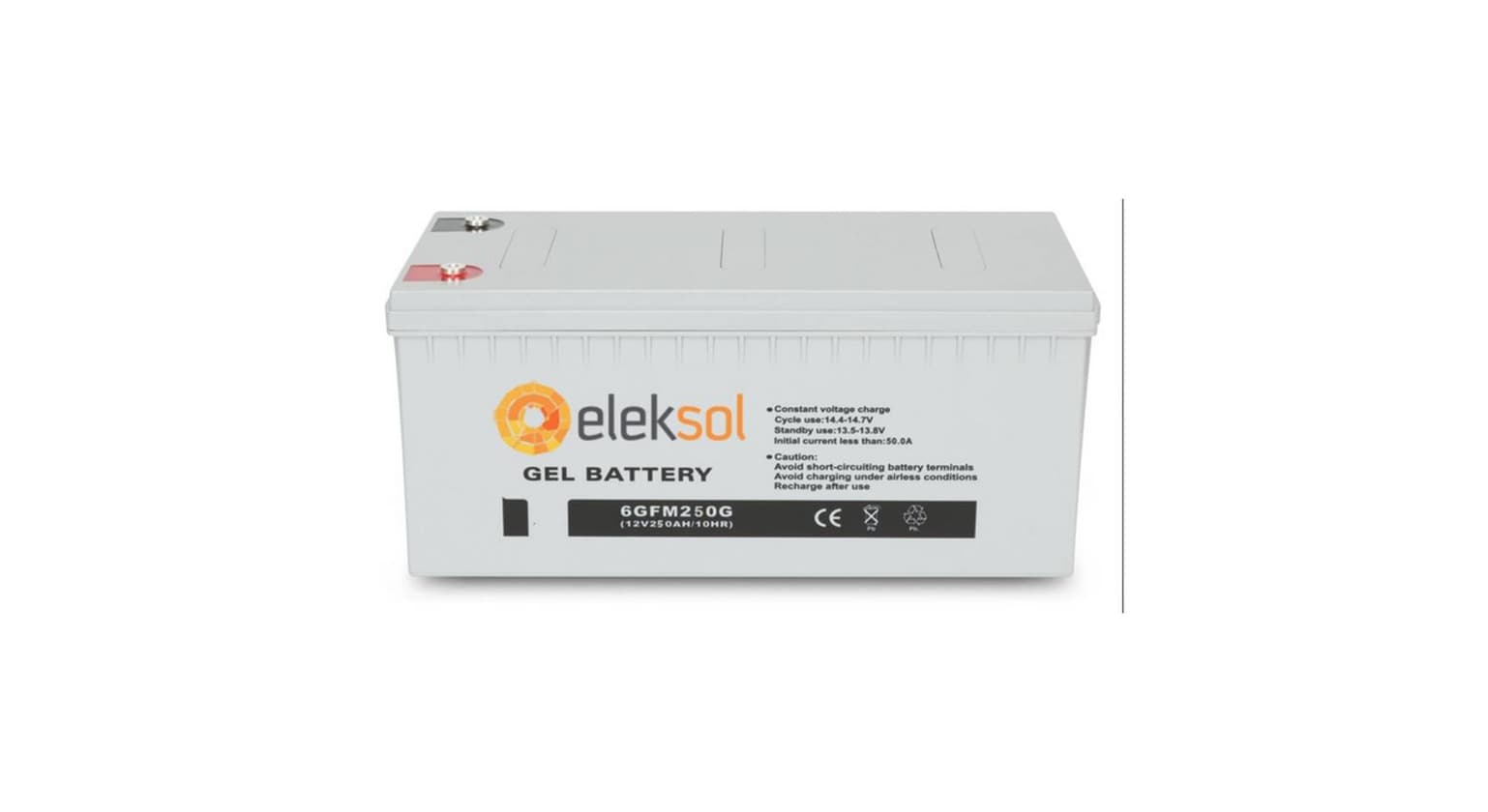 Producto Batería gel 12V/250Ah Eleksol M8