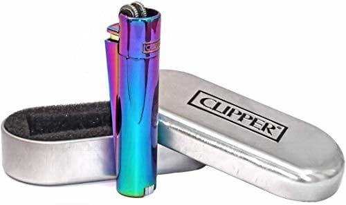 Home Clipper Rainbow Lighter Metal Flint