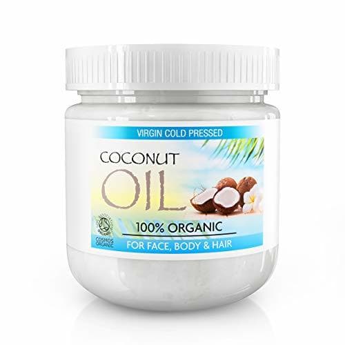 Belleza Aceite de coco virgen para el cabello hecho de coco puro sin