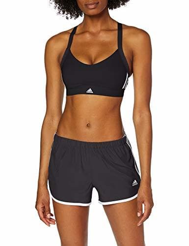 Fitness adidas All Me 3-Stripes Sujetador Deportivo, Mujer, Negro