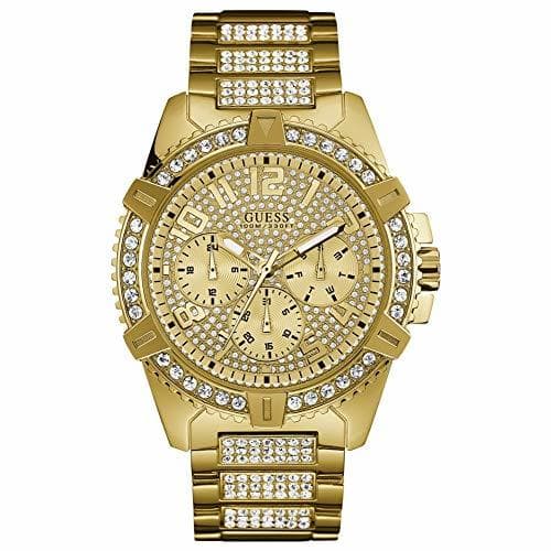 Fashion Guess Reloj con Correa de Piel