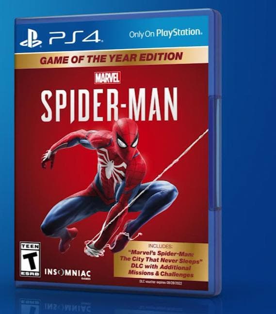 Videojuegos Marvel's Spider-Man: Game of the Year Edition