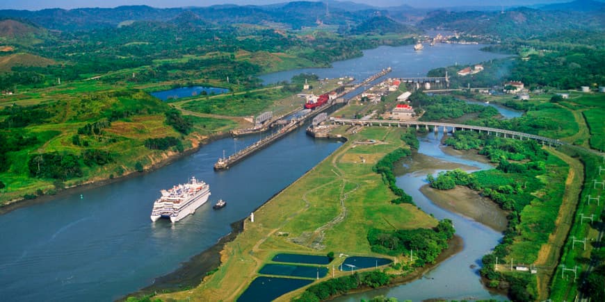 Lugar Canal de Panamá