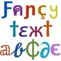 Fashion Cool Fancy Text Generator