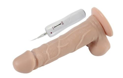 Moda Dildo vibrador realista con ventosa y control 