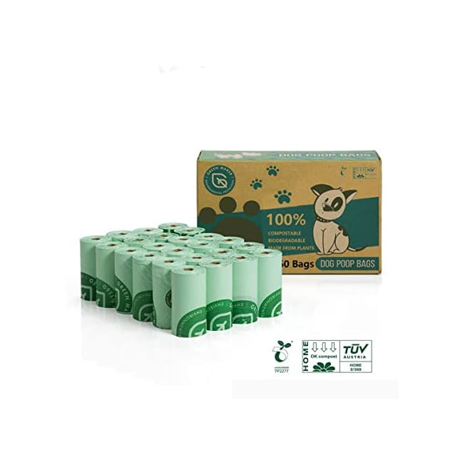 Producto Bolsas para excrementos de perros 100% biodegradables