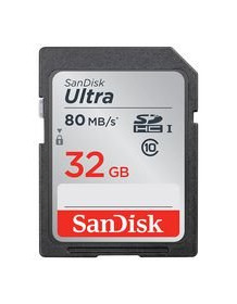 Product SanDisk SDSDUNC-032G-GN6IN Ultra Tarjeta de Memoria SDHC de 32 GB