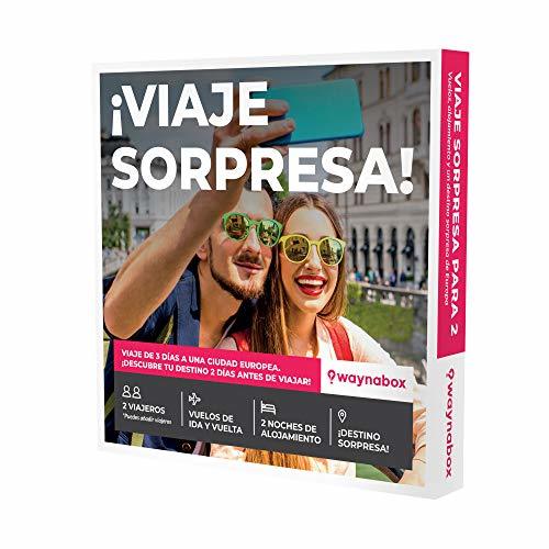 Product Caja Regalo para Dos- ¡Viaje Sorpresa para Dos Personas! Vuelos