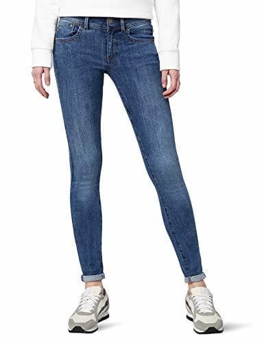 Product G-STAR RAW Lynn D-Mid Waist Super Skinny Vaqueros, Medium Aged 9136-071, 23W