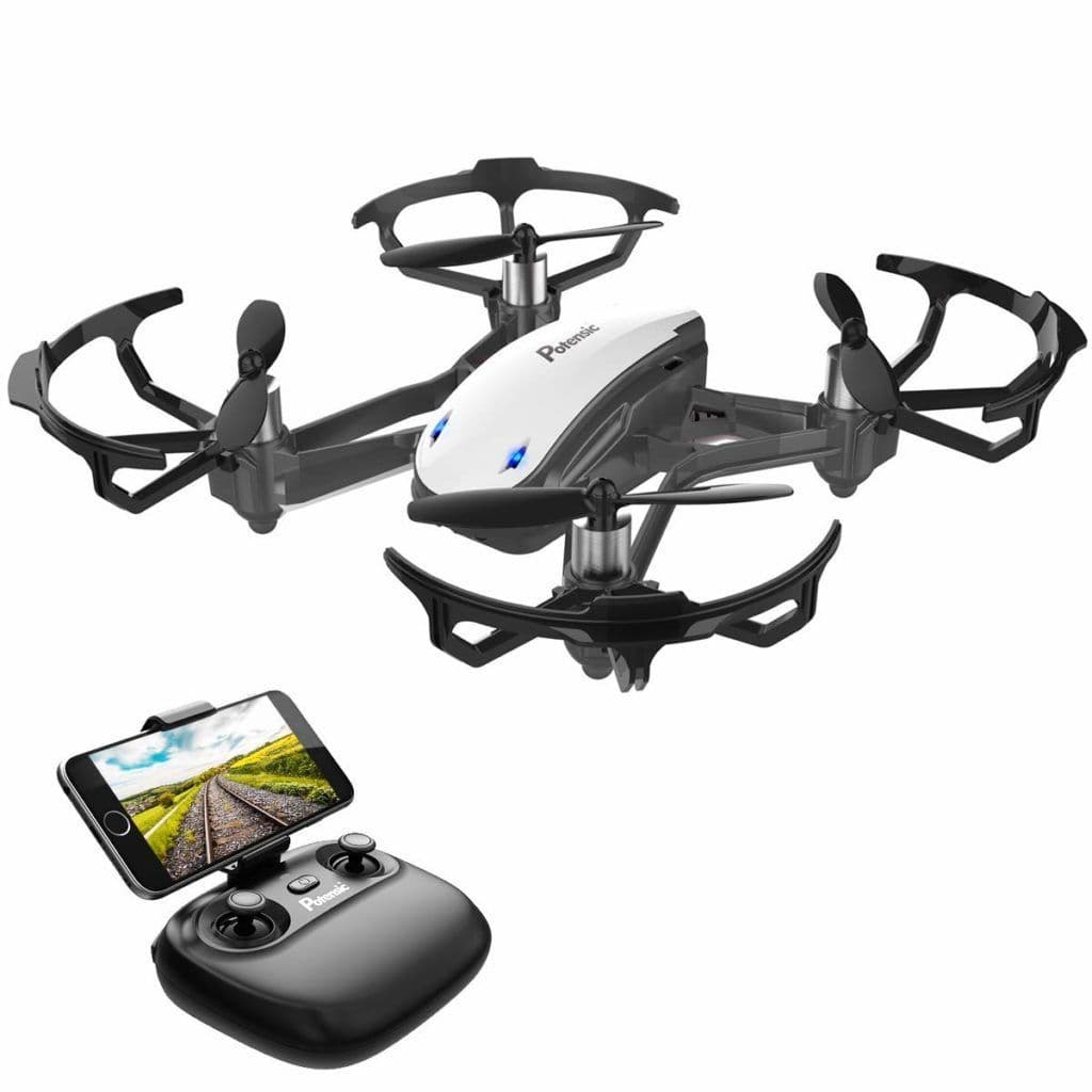 Product Potensic Mini Drone RC Helicopter Quadcopter para Niños y Principiantes con Control