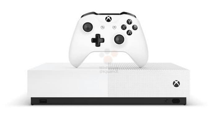 Electronic Microsoft Xbox One S All Digital - Consola de 1 TB, color