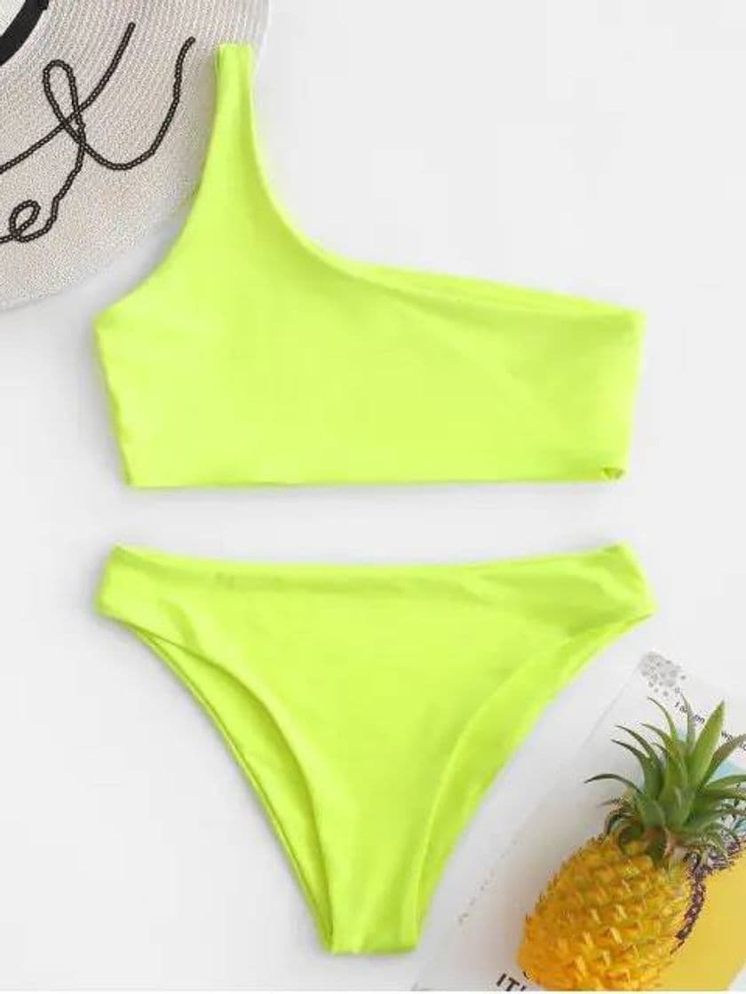 Moda Bikini 1 Tirante Amarillo ⚡