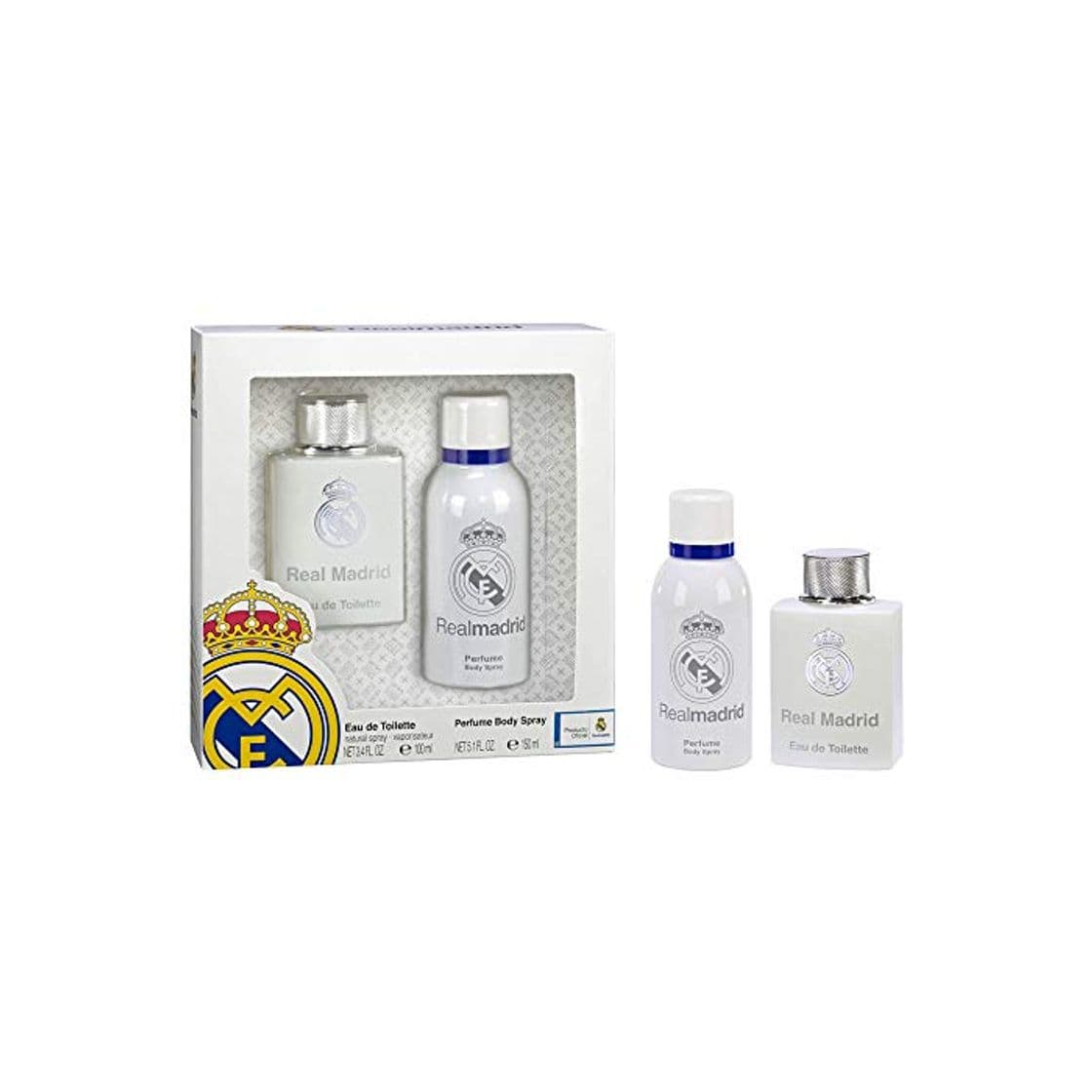 Producto Real Madrid Set de Eau de Toilette para hombre y Spray de