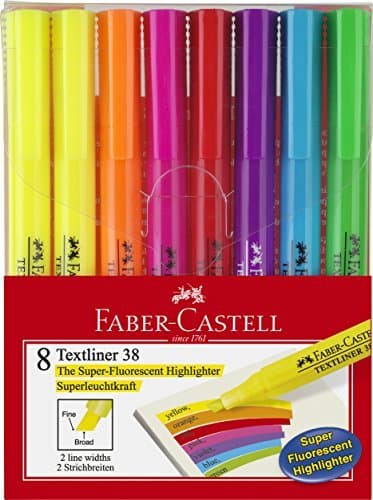 Electrónica Faber - Castell 157707 - 1 marcador fluorescente Textliner 38