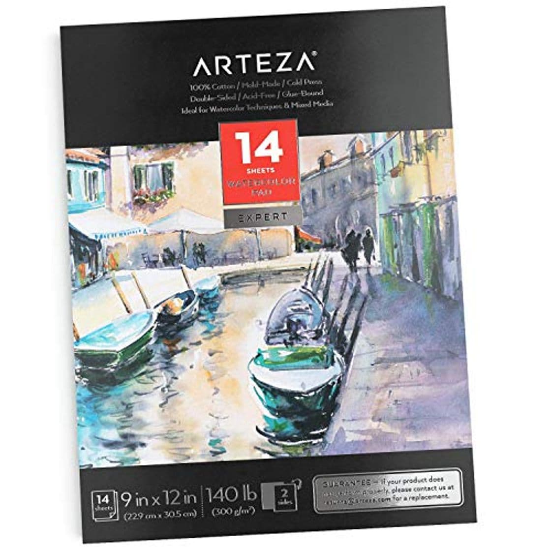 Producto Arteza Bloc de papel acuarela de doble cara