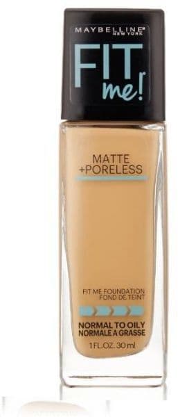 Moda Fit Me Matte & Poreless Foundation Makeup - Maybelline