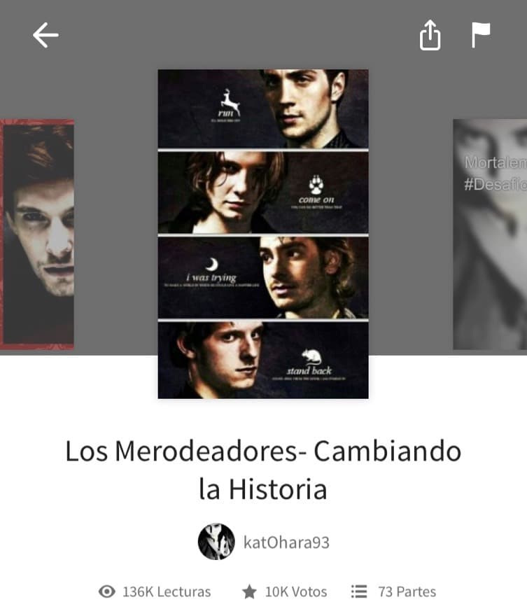 Moda Los merodeadores —Cambiando la historia 