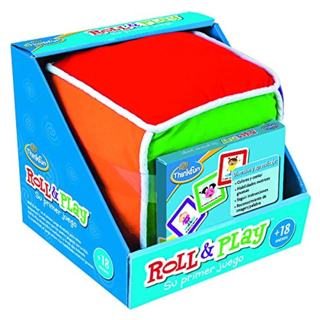 Product ThinkFun Roll & Play, Juego educativo para bebes, Edad recomendada a partir