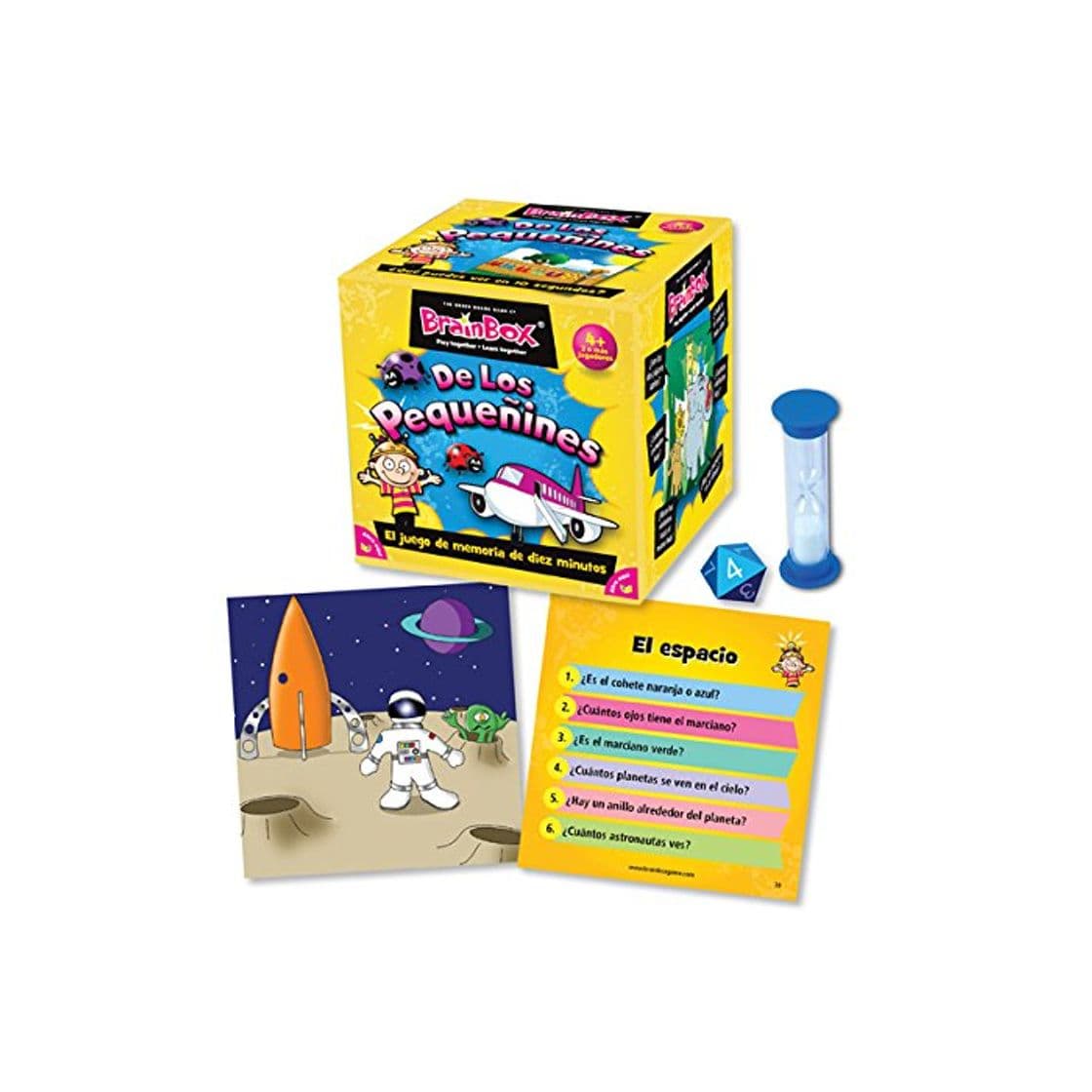 Product Brain Box Juego de Memoria de Los Pequeñines, Multicolor