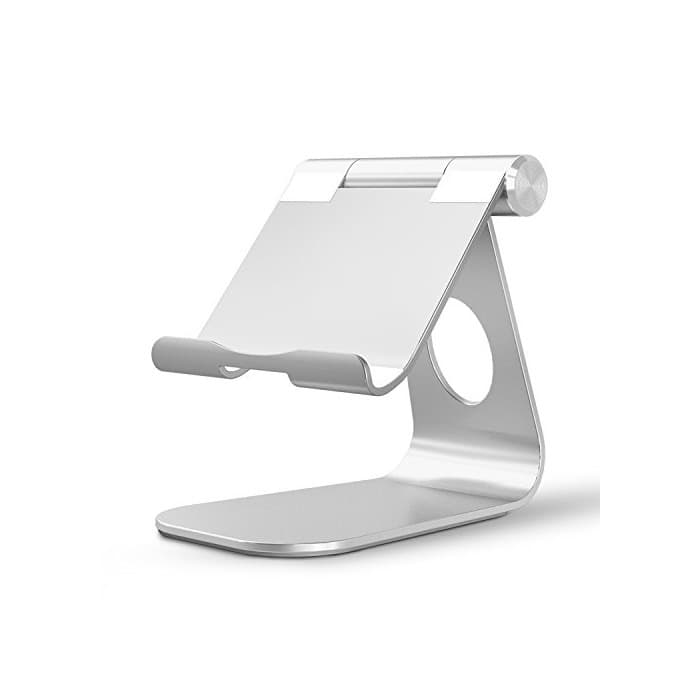 Producto OMOTON Soporte para Tablet iPad Máximo 12 Pulgadas [Multi-Ángulo de Aluminio]