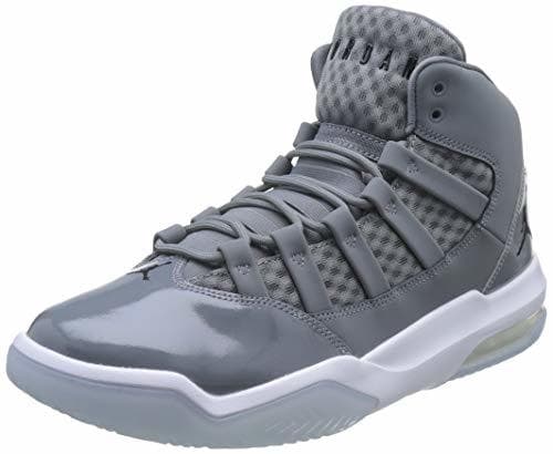 Fashion Nike Jordan MAX Aura, Zapatos de Baloncesto para Hombre, Gris