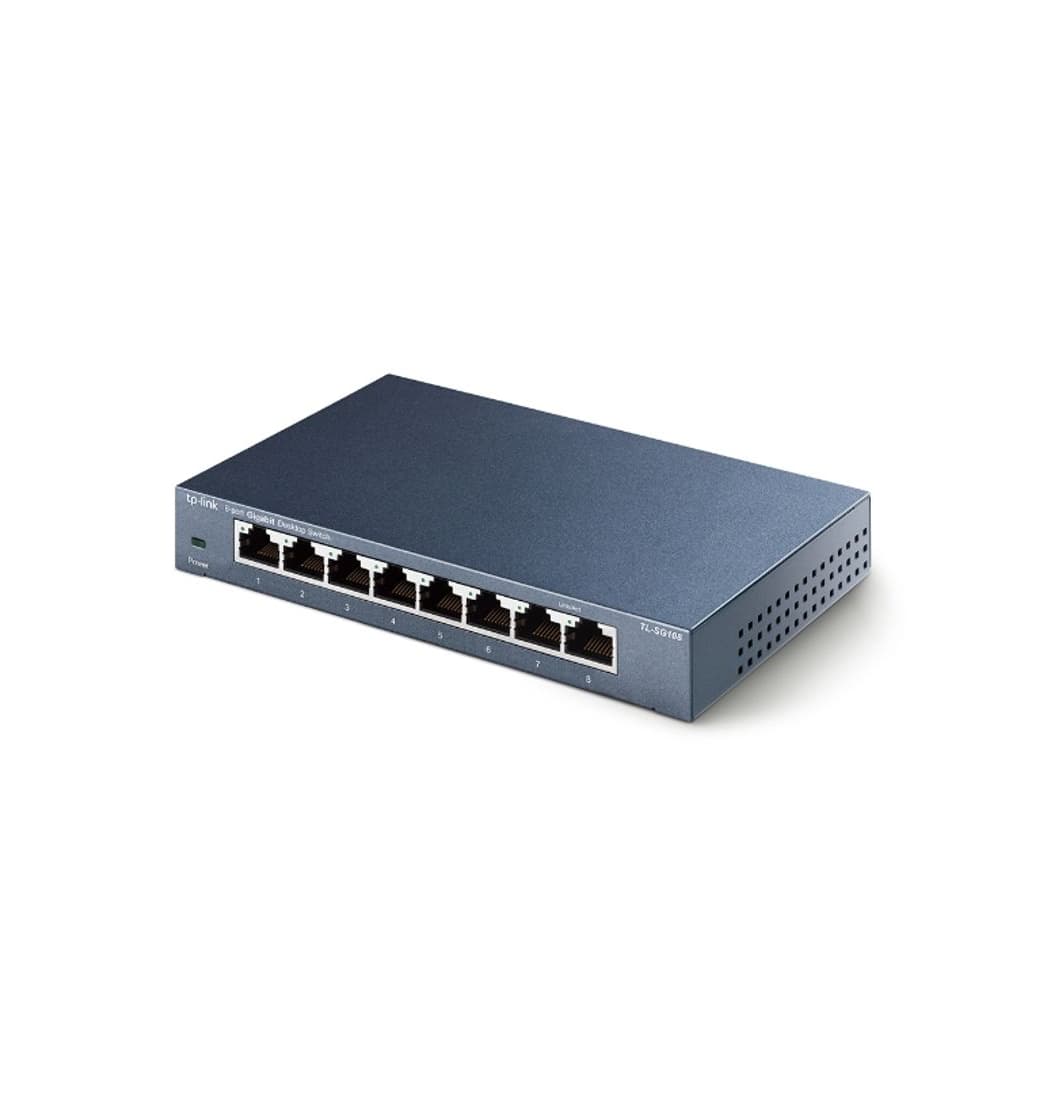 Product TP-Link TL-SG108 - Switch Gigabit de Escritorio Red con 8 Puertos