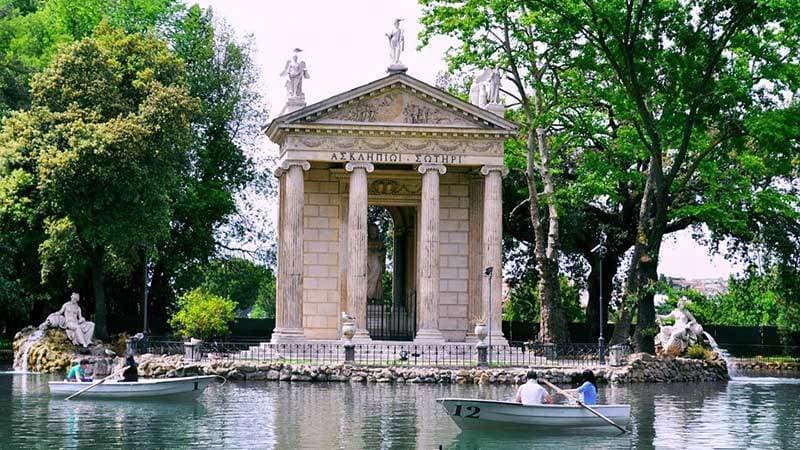 Lugar Villa Borghese