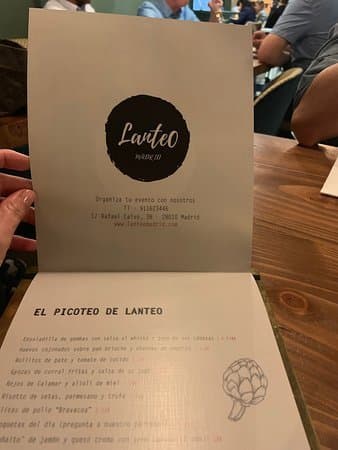 Restaurantes Lanteo Madrid