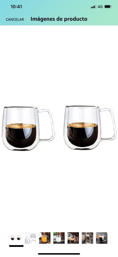 Product Taza cristal doble