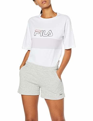 Fashion Fila Fila Kat Shorts Wmn Up, Pantalones cortos deportivos Mujer, Gris