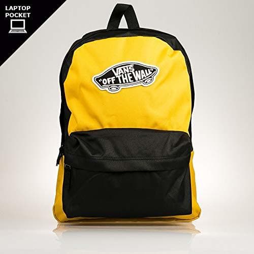 Moda Vans REALM BACKPACK MOCHILA AMARILLO VN0A3UI6TVT1