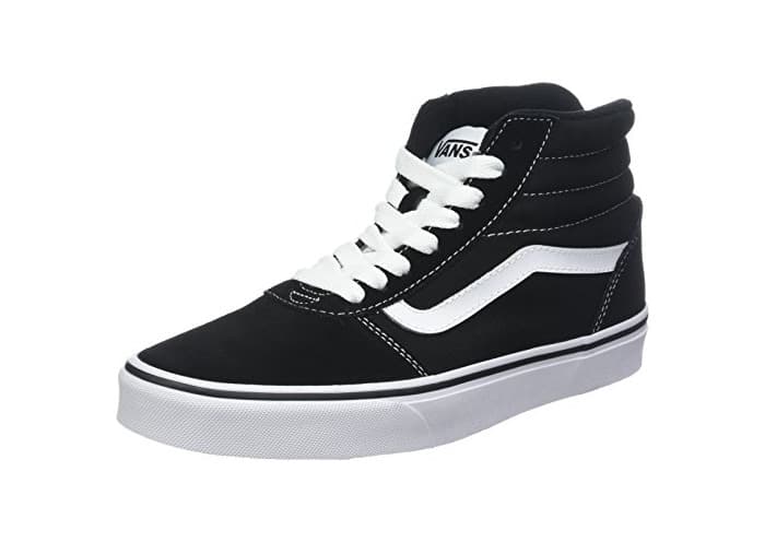 Fashion Vans Ward Hi Hombre, Zapatillas Altas, Negro