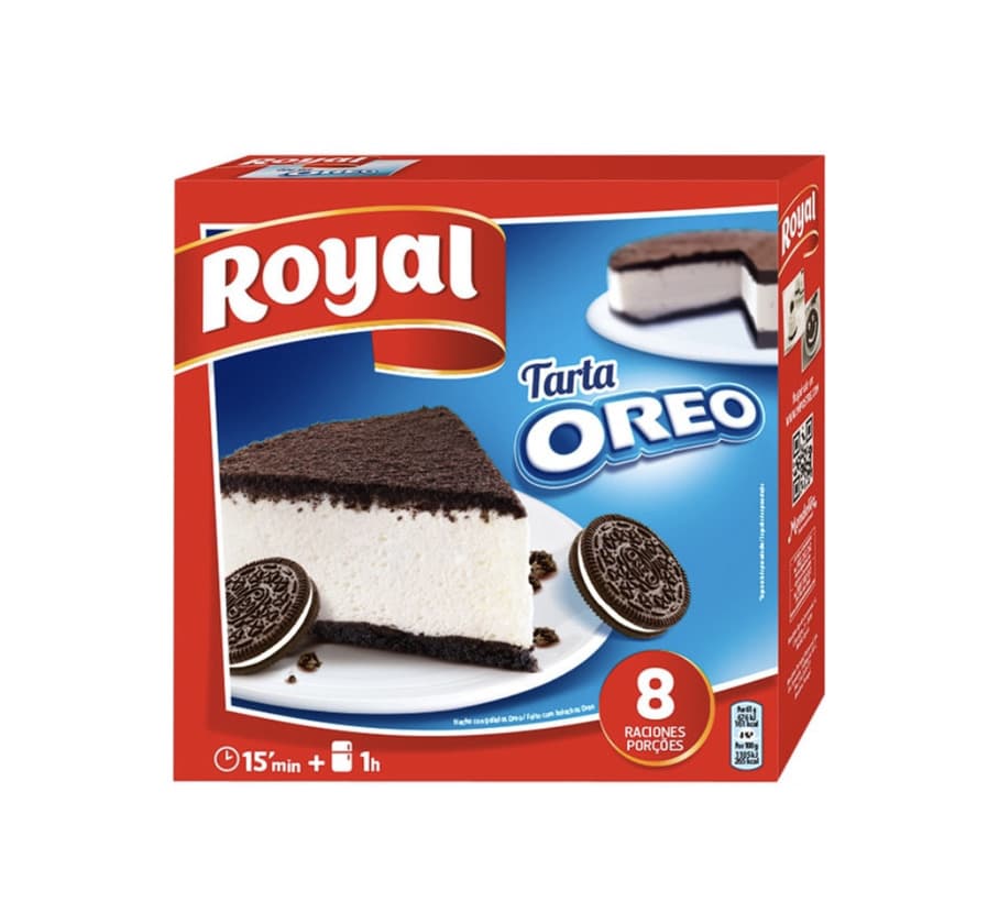 Product pastel Oreo Cake para preparar 8 raciones estuche 215 g · ROYAL