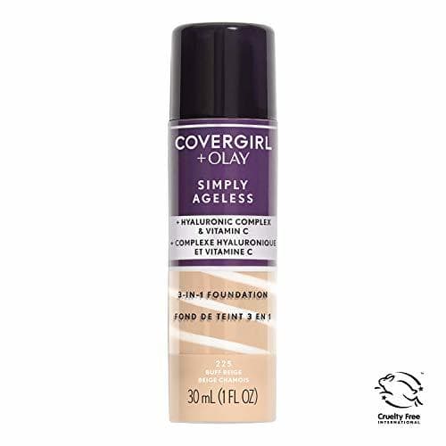 Beauty COVERGIRL - Smiply Ageless 3-in-1 Liquid Foundation Buff Beige 225-1 fl. oz.