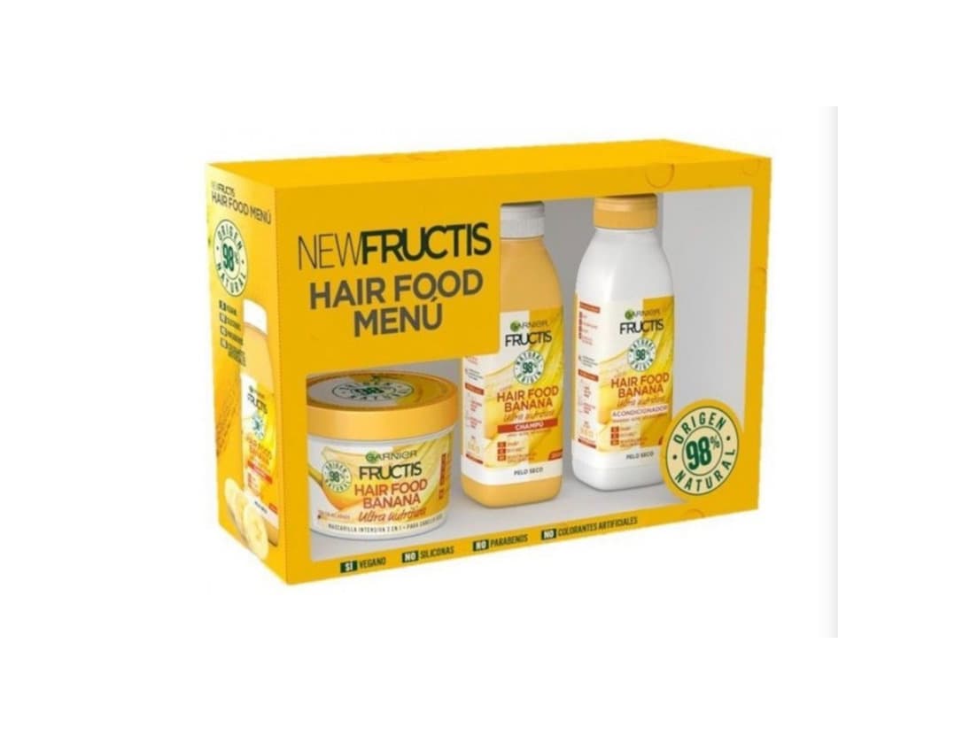 Producto Pack garnier hairfood banana 