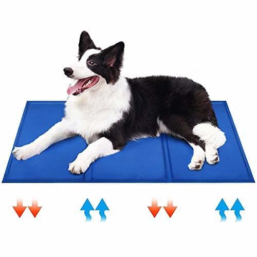 Producto FORPET® 027675 Alfombra refrigerante de Gel para Perros y Gatos Azul Talla S