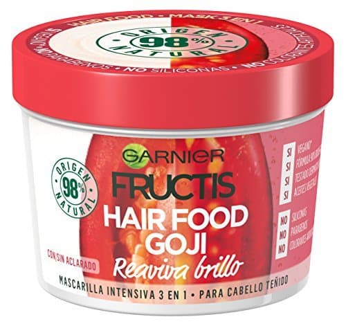 Belleza Garnier Fructis Hair Food Goji Mascarilla 3 en 1