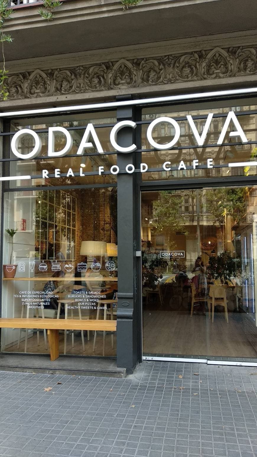 Restaurantes Odacova Real Food Cafe