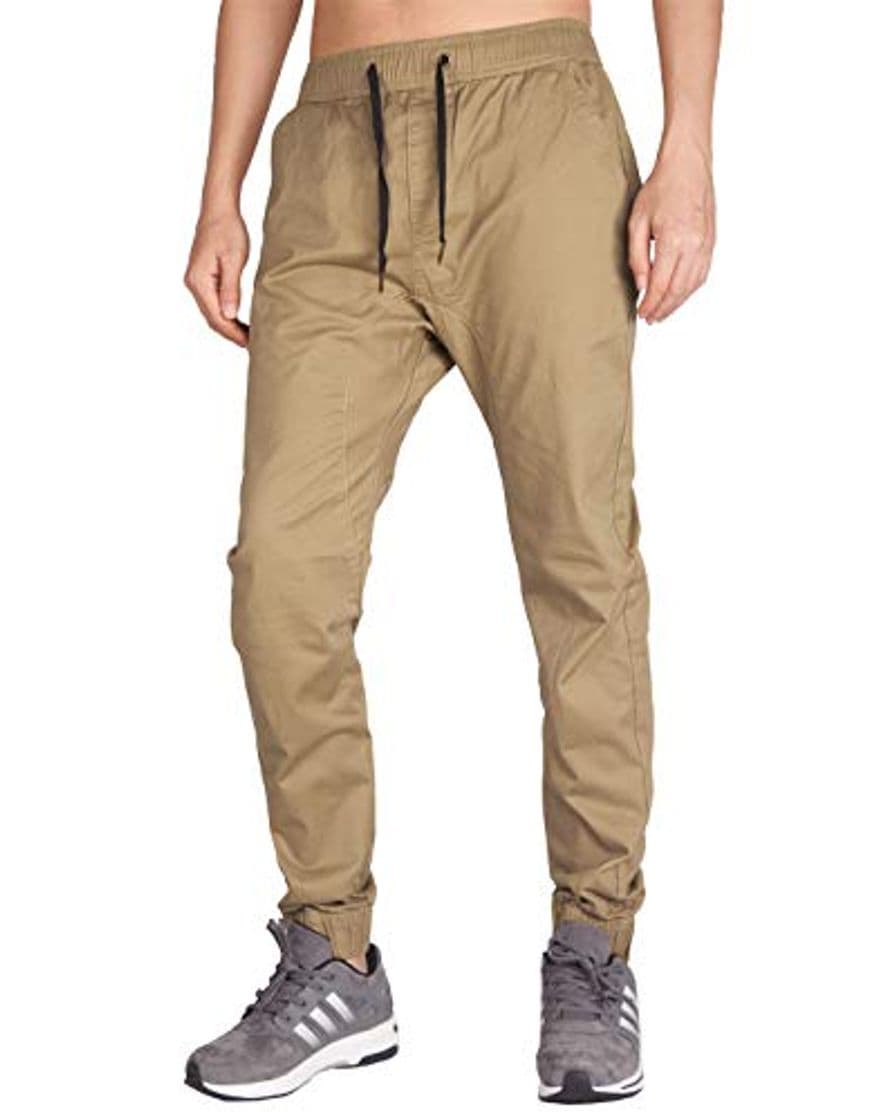 Lugar ITALY MORN Harem Pantalones De Hombre Deporte Chinos Cargo Pantalon Skinny Joggers