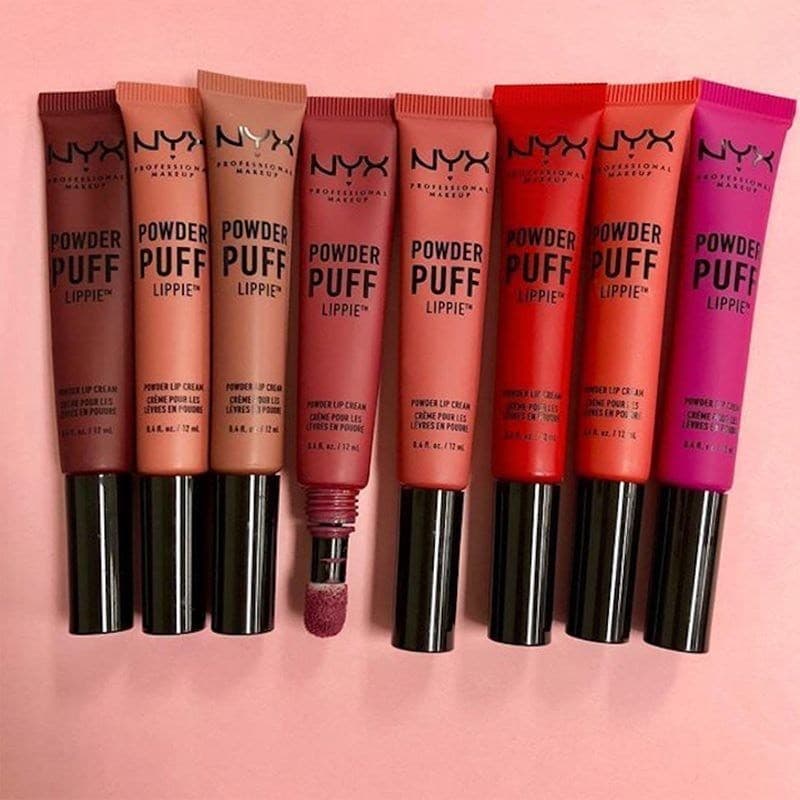 Beauty NYX PROFESSIONAL MAKEUP pintalabios mate larga duración Labial Poowder Puff Lippie Lip