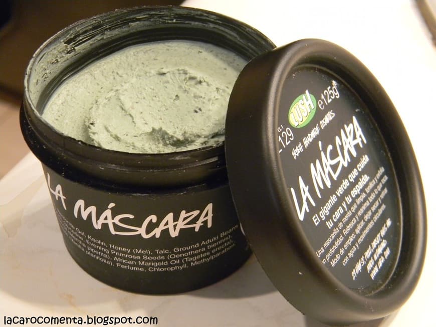 Producto Mascarilla Lush piel grasa