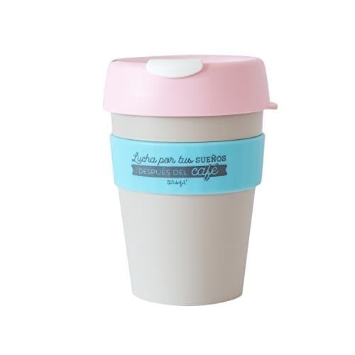 Home Mr. Wonderful Taza reutilizable KeepCup "Lucha por tus sueños después del café"