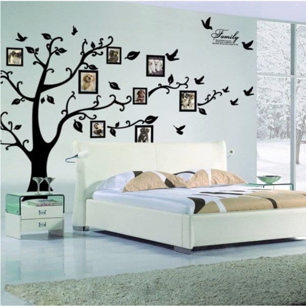 Moda Vinilo pared árbol