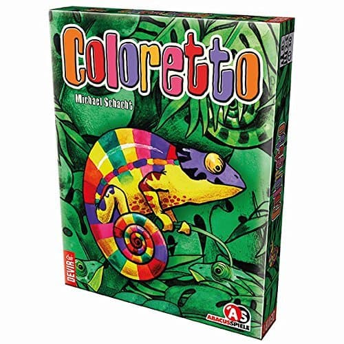 Product Devir- Coloretto Juego de Mesa, Multicolor, única