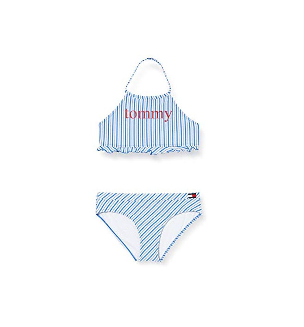 Product Tommy Hilfiger Crop Top Set Bikini, Azul, 12-13 años